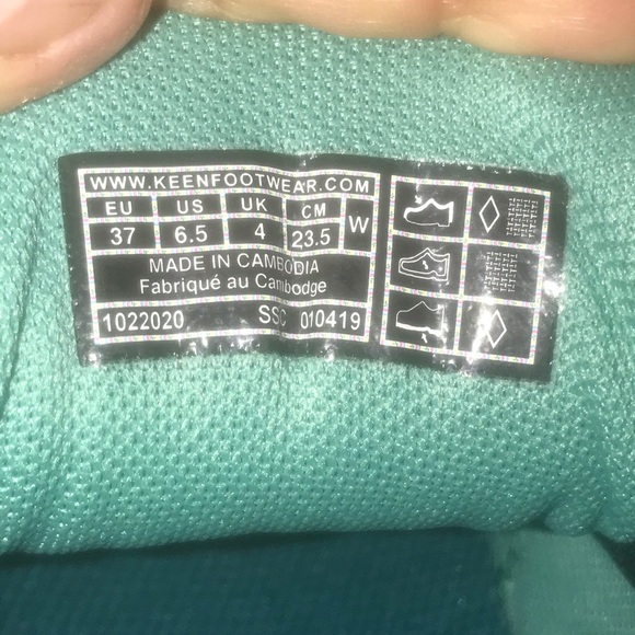 Keen Explore Vent Storm Marine Green US 6.5 - Picture 9 of 10